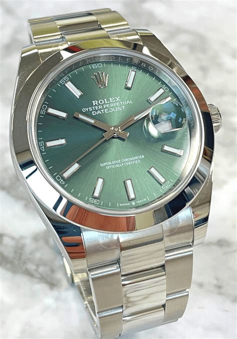 rolex datejust presidential green|rolex datejust green dial price.